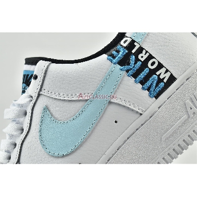 Nike Air Force 1 07 LV8 Worldwide Pack - Glacier Blue CK6924-100 White/Blue Fury/Black/Glacier Blue Mens Womens Shoes