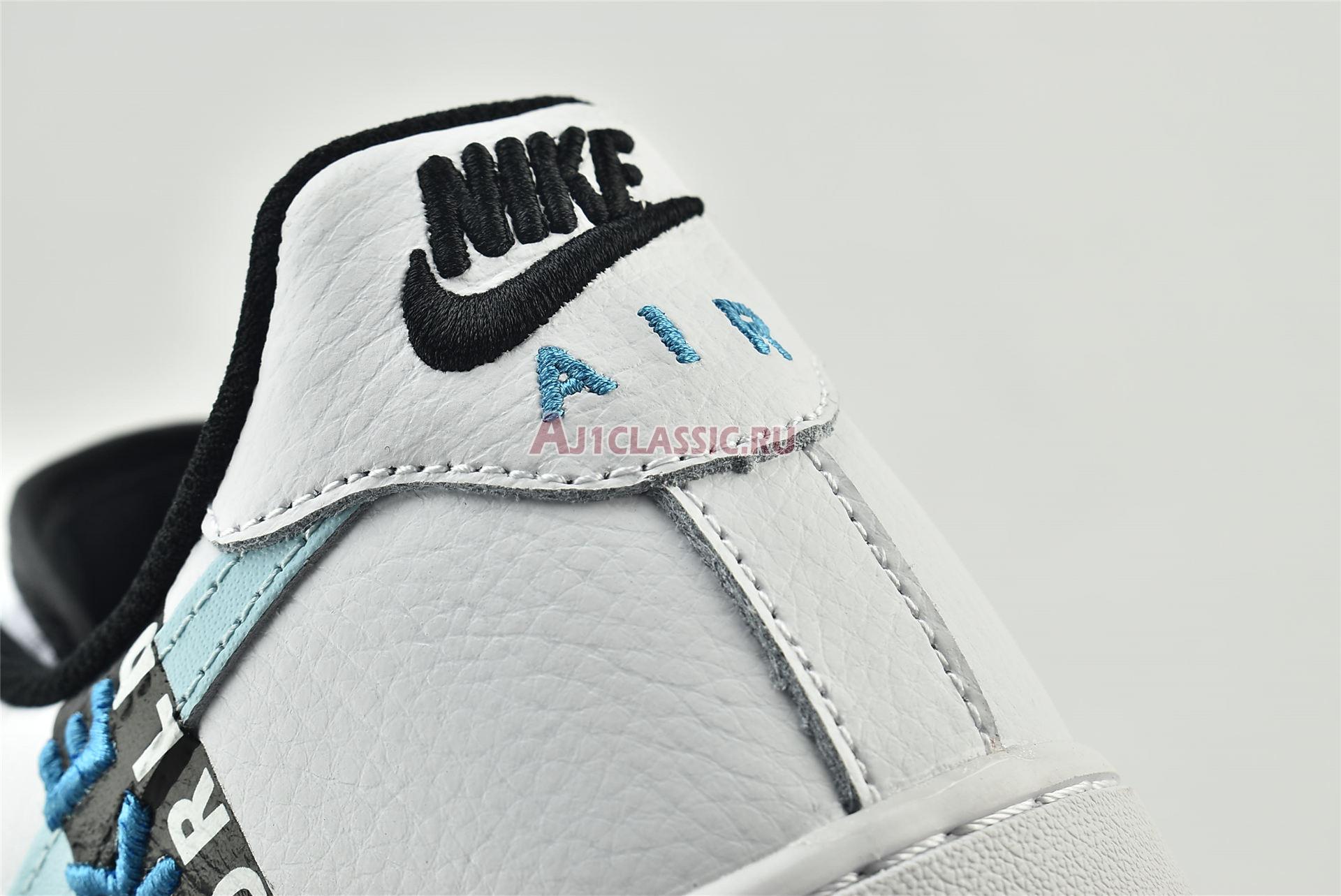 New Nike Air Force 1 07 LV8 "Worldwide Pack - Glacier Blue" CK6924-100 Shoes