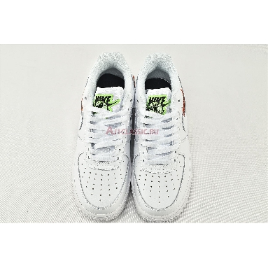 Nike Air Force 1 07 SE Worldwide Pack - Flash Crimson CT1414-100 White/Flash Crimson/Green Strike/White Mens Womens Shoes