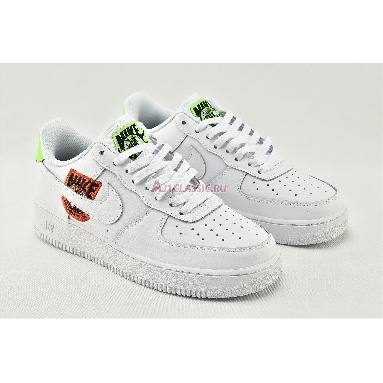 Nike Air Force 1 07 SE Worldwide Pack - Flash Crimson CT1414-100 White/Flash Crimson/Green Strike/White Mens Womens Shoes