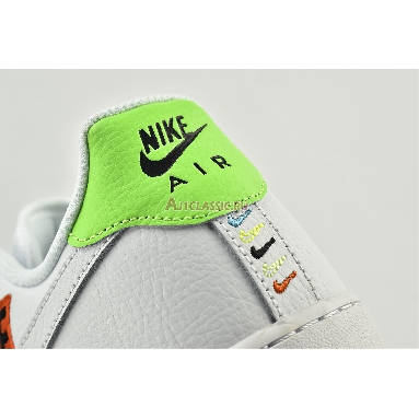 Nike Air Force 1 07 SE Worldwide Pack - Flash Crimson CT1414-100 White/Flash Crimson/Green Strike/White Mens Womens Shoes