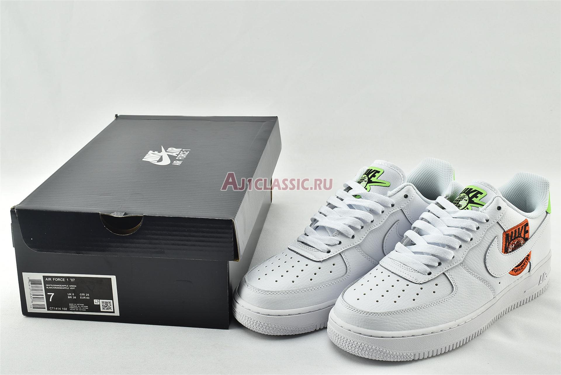 Nike Air Force 1 07 SE "Worldwide Pack - Flash Crimson" CT1414-100