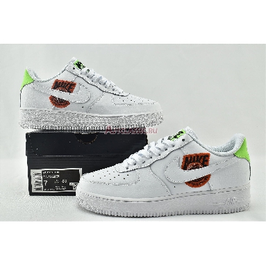 Nike Air Force 1 07 SE Worldwide Pack - Flash Crimson CT1414-100 White/Flash Crimson/Green Strike/White Mens Womens Shoes