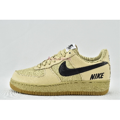 Nike Air Force 1 Low LV8 Gore-Tex BG Gold CQ4215-700 Team Gold/White/Black/Gum Med Brown Mens Womens Shoes