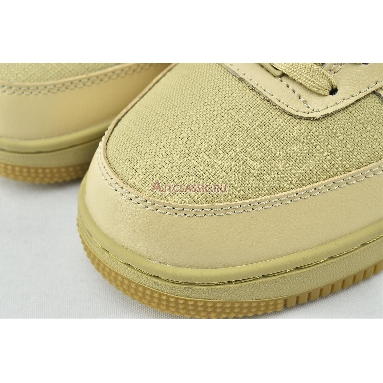 Nike Air Force 1 Low LV8 Gore-Tex BG Gold CQ4215-700 Team Gold/White/Black/Gum Med Brown Mens Womens Shoes