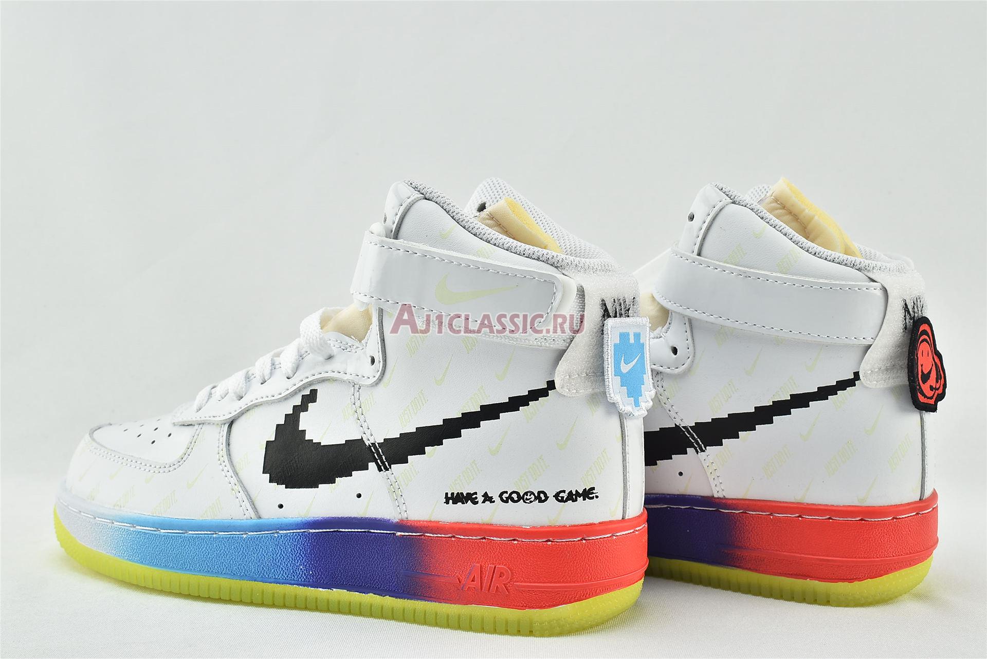 New Nike Air Force 1 High 07 Vintage "Have A Good Game" DC2112-192 Shoes