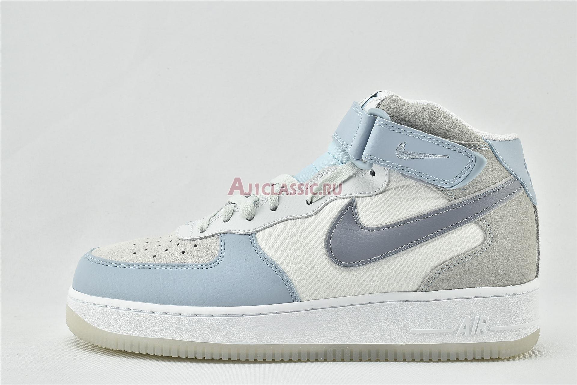 New Nike Air Force 1 High 07 LV8 "Light Armory Blue" AO2425-500 Shoes