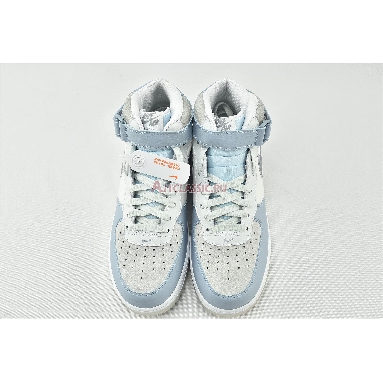 Nike Air Force 1 High 07 LV8 Light Armory Blue AO2425-500 Light Armory Blue/Obsidian Mist-Off White Mens Womens Shoes