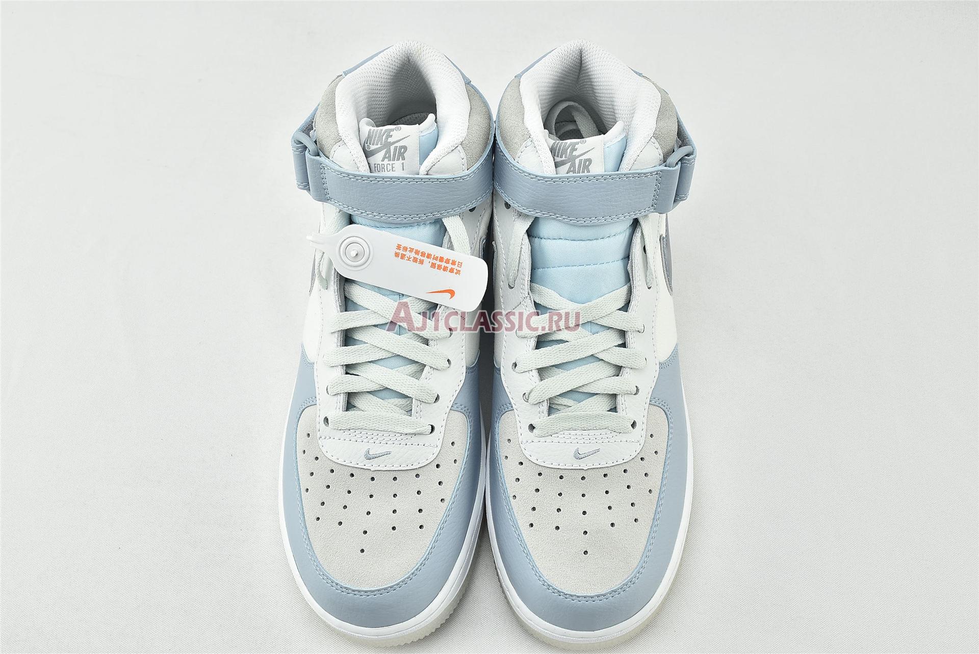 New Nike Air Force 1 High 07 LV8 "Light Armory Blue" AO2425-500 Shoes