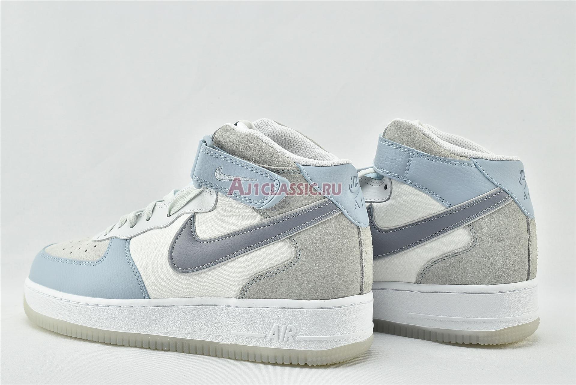 New Nike Air Force 1 High 07 LV8 "Light Armory Blue" AO2425-500 Shoes