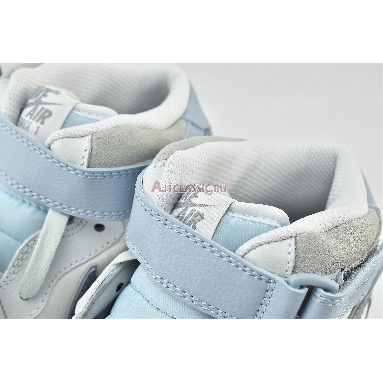 Nike Air Force 1 High 07 LV8 Light Armory Blue AO2425-500 Light Armory Blue/Obsidian Mist-Off White Mens Womens Shoes