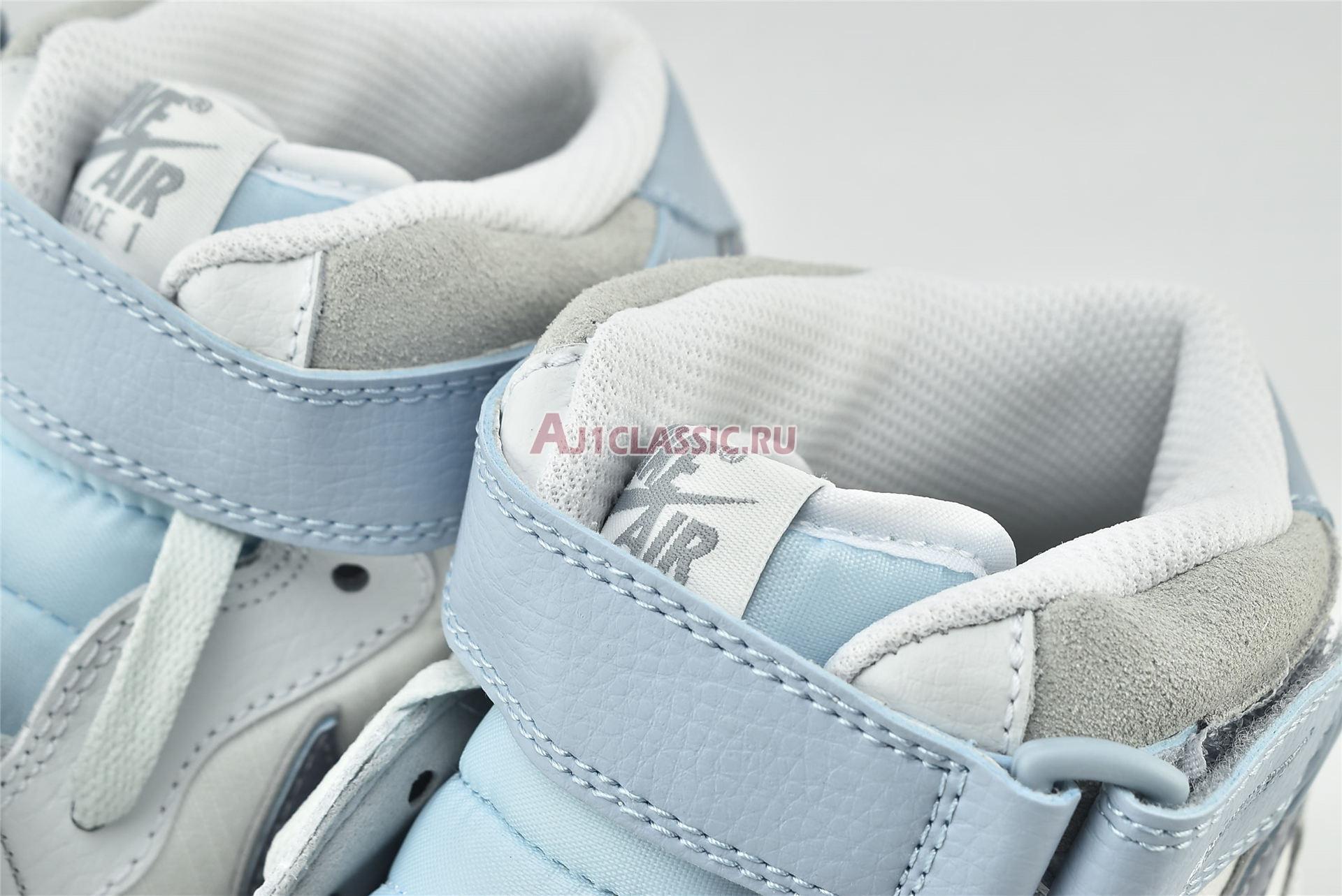 New Nike Air Force 1 High 07 LV8 "Light Armory Blue" AO2425-500 Shoes