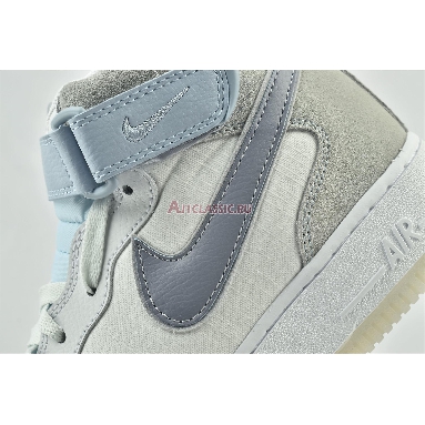 Nike Air Force 1 High 07 LV8 Light Armory Blue AO2425-500 Light Armory Blue/Obsidian Mist-Off White Mens Womens Shoes