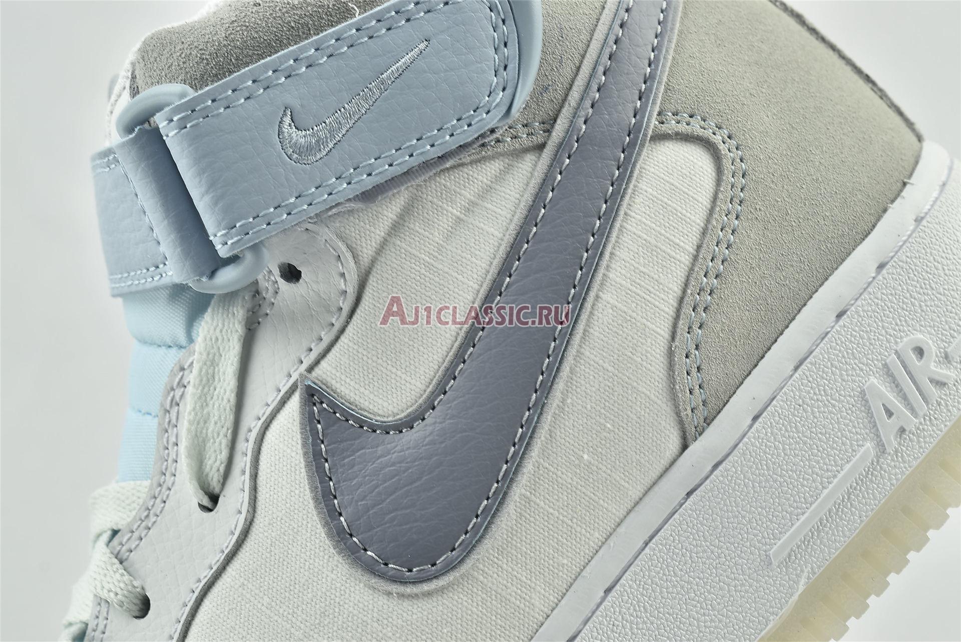 New Nike Air Force 1 High 07 LV8 "Light Armory Blue" AO2425-500 Shoes