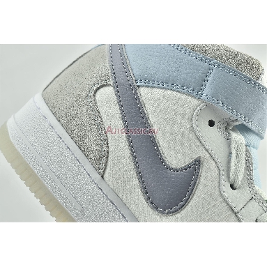 Nike Air Force 1 High 07 LV8 Light Armory Blue AO2425-500 Light Armory Blue/Obsidian Mist-Off White Mens Womens Shoes