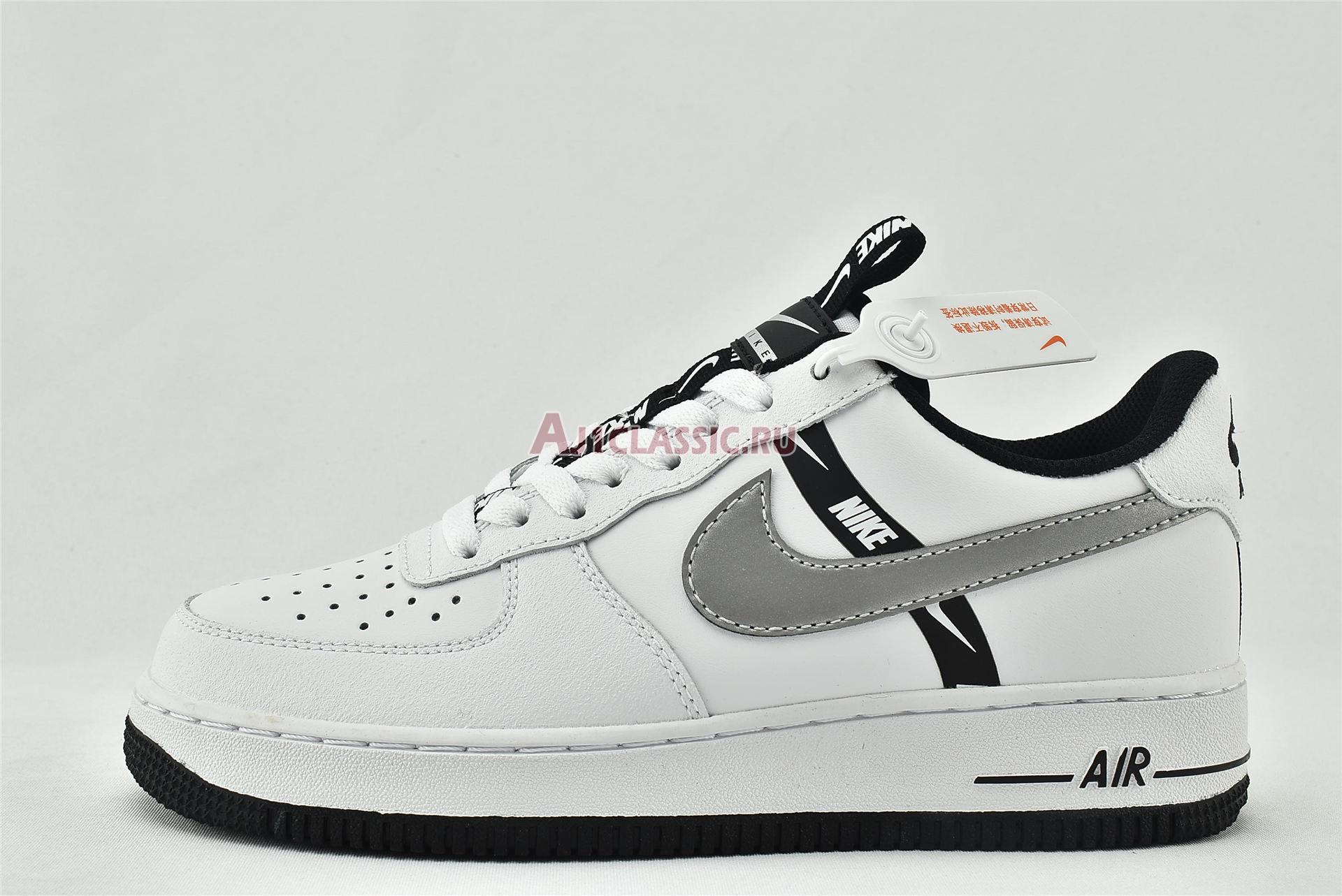 New Nike Air Force 1 LV8 KSA GS "Worldwide Pack - White Reflect Silver" CT4683-100 Shoes