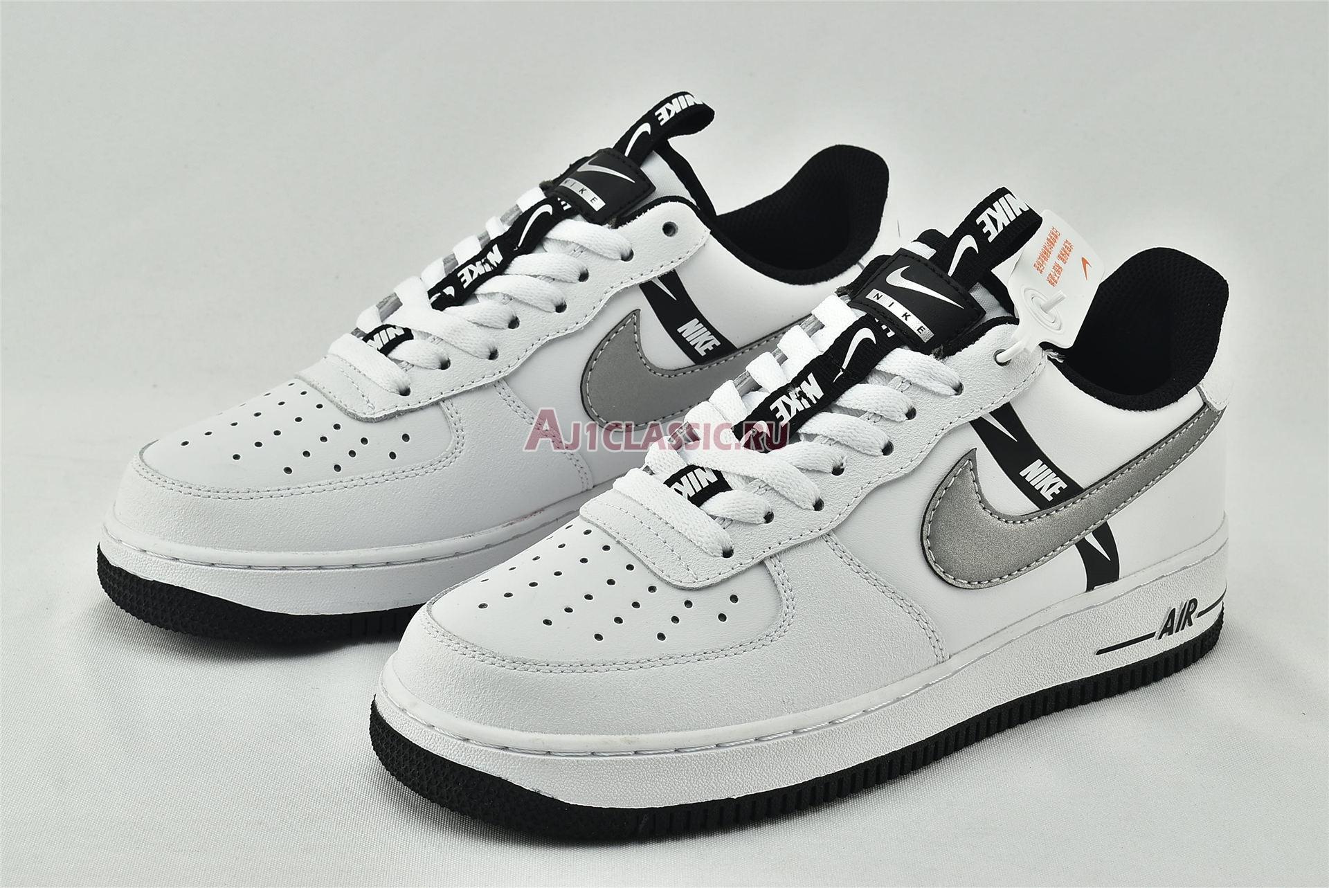 New Nike Air Force 1 LV8 KSA GS "Worldwide Pack - White Reflect Silver" CT4683-100 Shoes