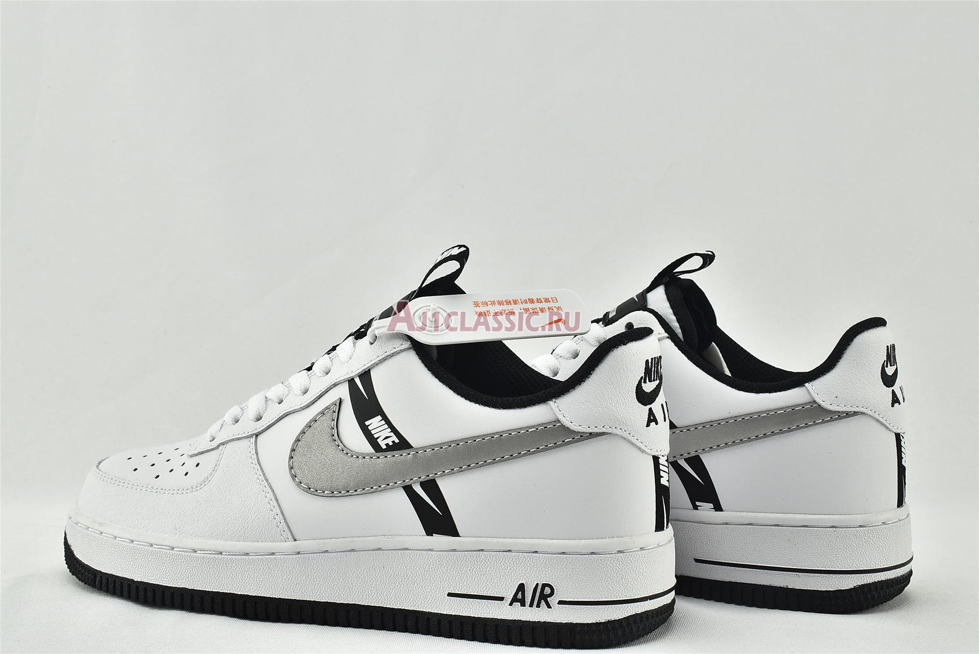 New Nike Air Force 1 LV8 KSA GS "Worldwide Pack - White Reflect Silver" CT4683-100 Shoes