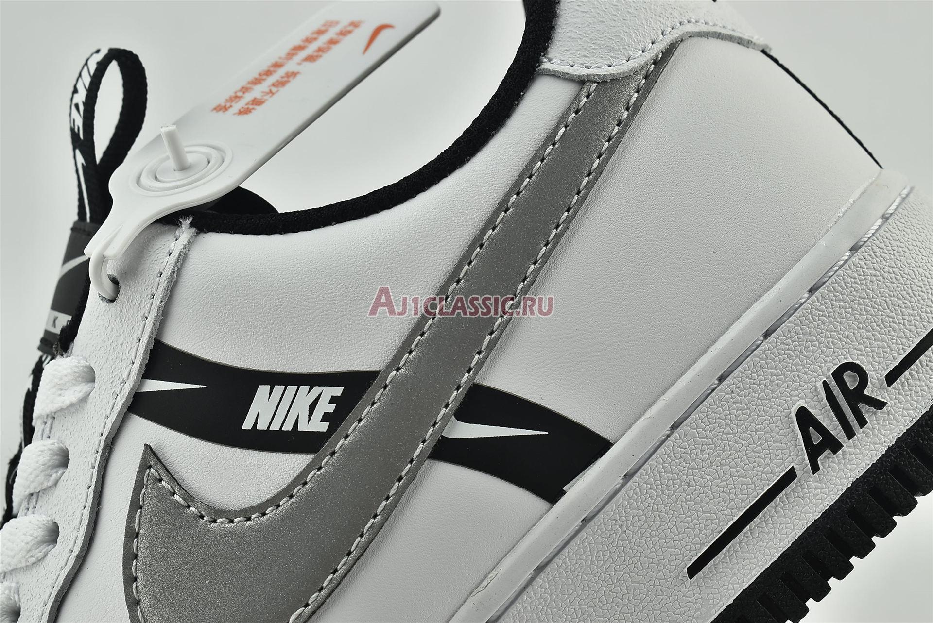 New Nike Air Force 1 LV8 KSA GS "Worldwide Pack - White Reflect Silver" CT4683-100 Shoes