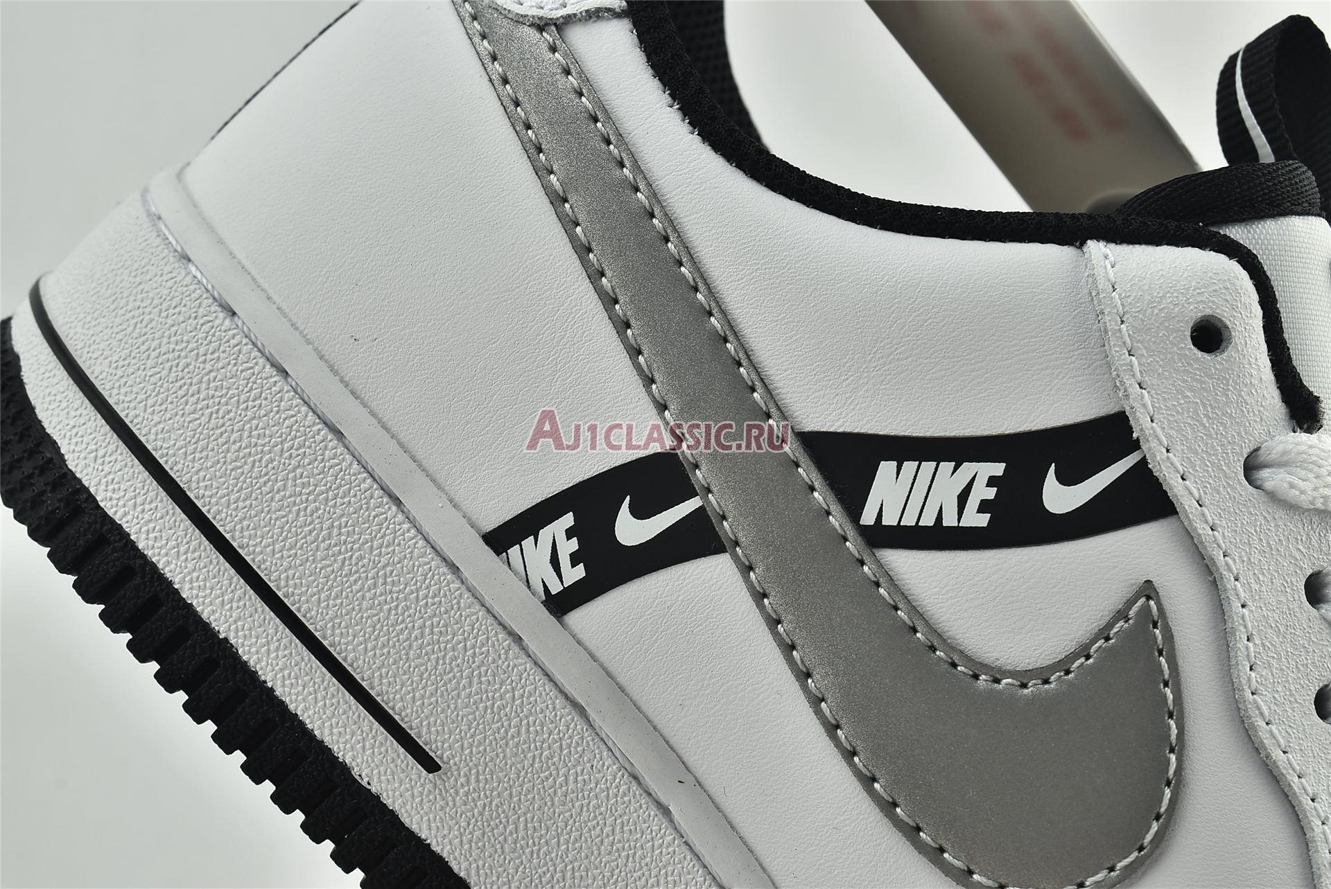 New Nike Air Force 1 LV8 KSA GS "Worldwide Pack - White Reflect Silver" CT4683-100 Shoes