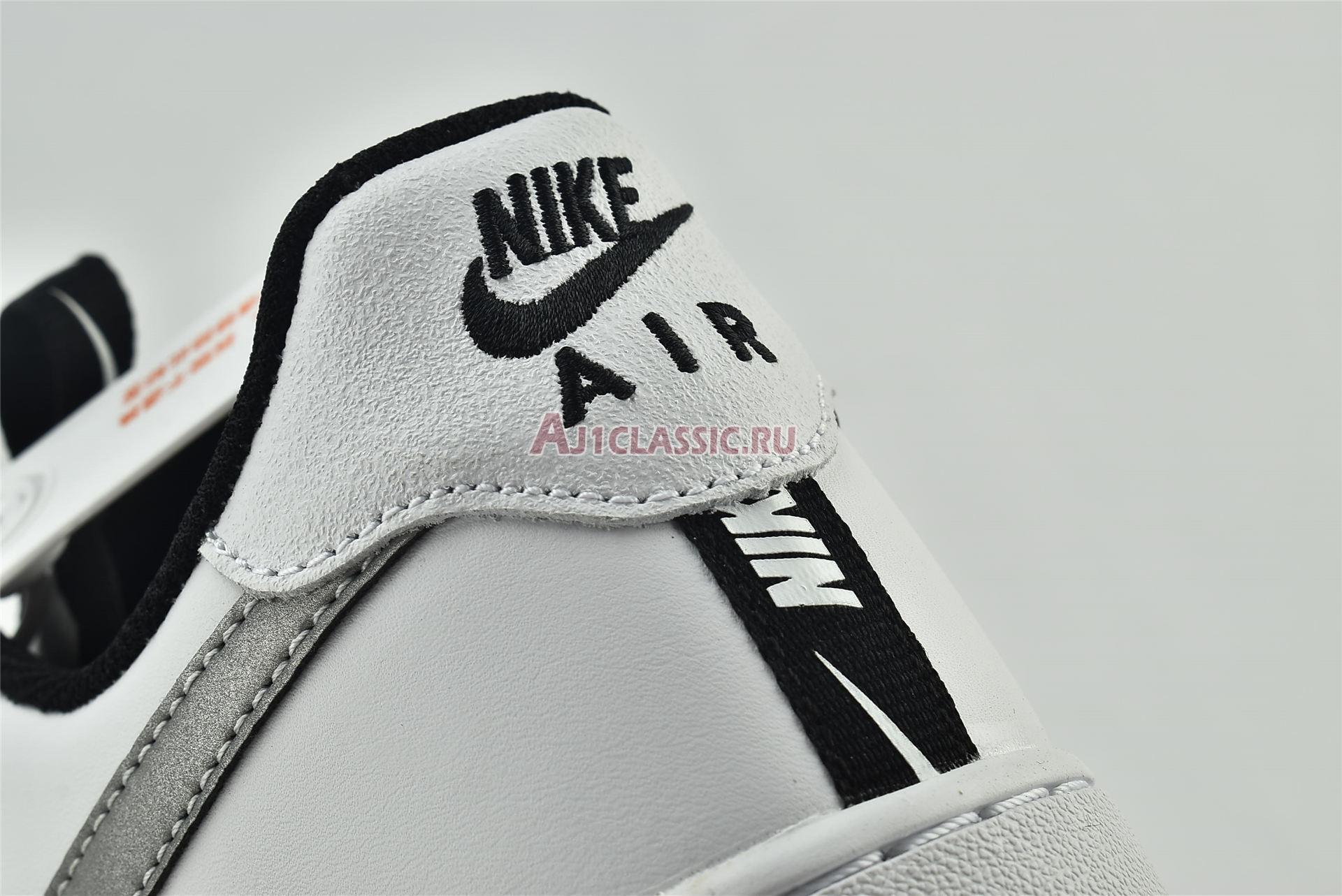 New Nike Air Force 1 LV8 KSA GS "Worldwide Pack - White Reflect Silver" CT4683-100 Shoes