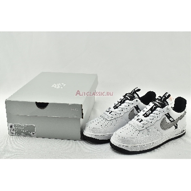 Nike Air Force 1 LV8 KSA GS Worldwide Pack - White Reflect Silver CT4683-100 White/Black/Reflect Silver Mens Womens Shoes