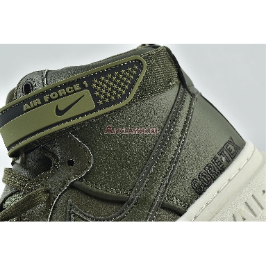 Nike Air Force 1 Gore-Tex Boot Medium Olive CT2815-201 Medium Olive/Sail/Seal Brown Mens Womens Shoes