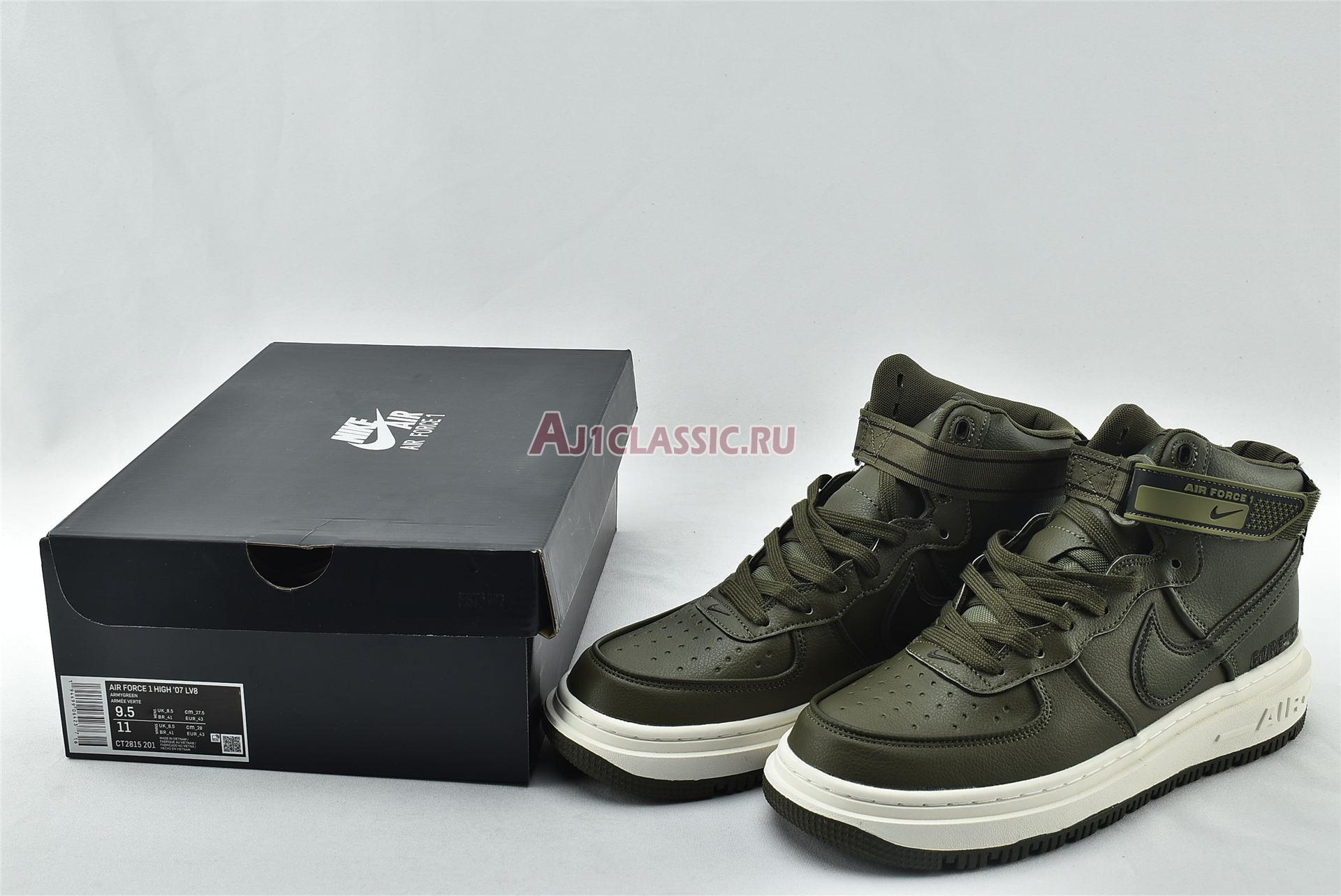 New Nike Air Force 1 Gore-Tex Boot "Medium Olive" CT2815-201 Shoes