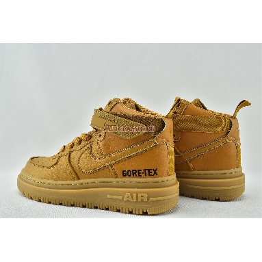 Nike Air Force 1 Gore-Tex Boot Wheat CT2815-200 Flax/Flax-Wheat-Gum Light Brown Mens Womens Shoes