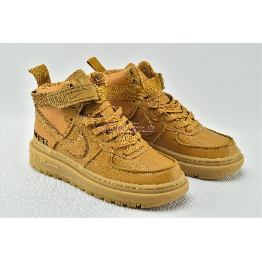 Nike Air Force 1 Gore-Tex Boot Wheat CT2815-200 Flax/Flax-Wheat-Gum Light Brown Mens Womens Shoes