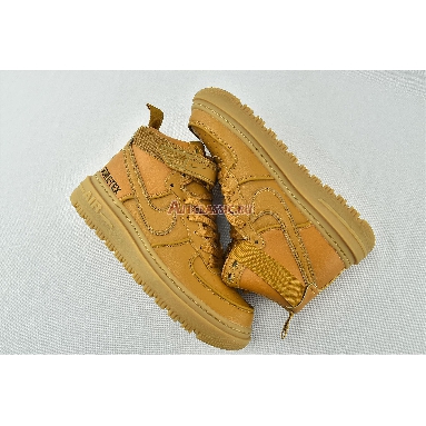 Nike Air Force 1 Gore-Tex Boot Wheat CT2815-200 Flax/Flax-Wheat-Gum Light Brown Mens Womens Shoes