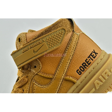 Nike Air Force 1 Gore-Tex Boot Wheat CT2815-200 Flax/Flax-Wheat-Gum Light Brown Mens Womens Shoes