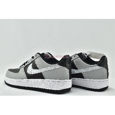 Nike Air Force 1 Low 3M Snake 2021 DJ6033-001 Black/Silver-White Mens Womens Shoes