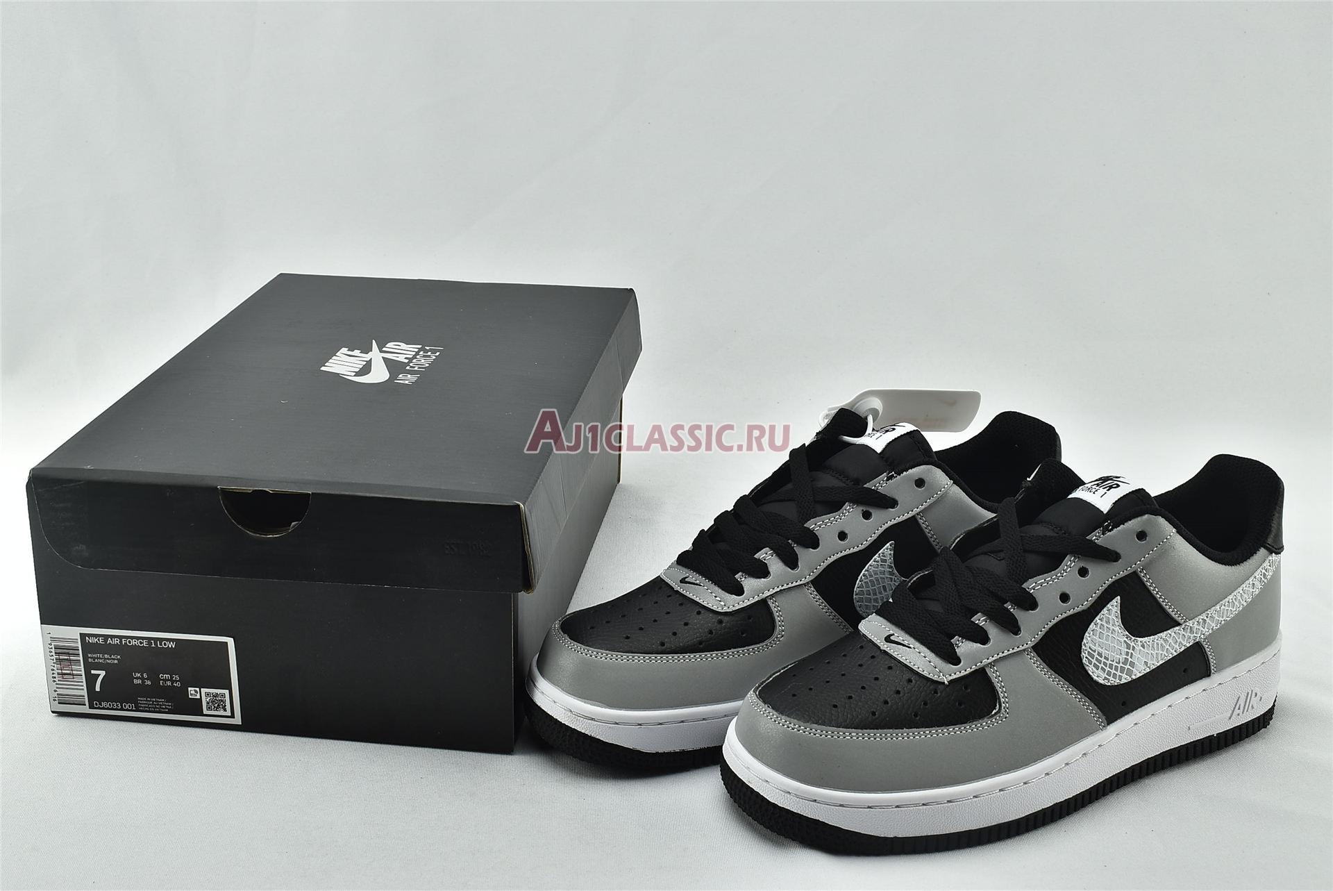 New Nike Air Force 1 Low "3M Snake 2021" DJ6033-001 Shoes