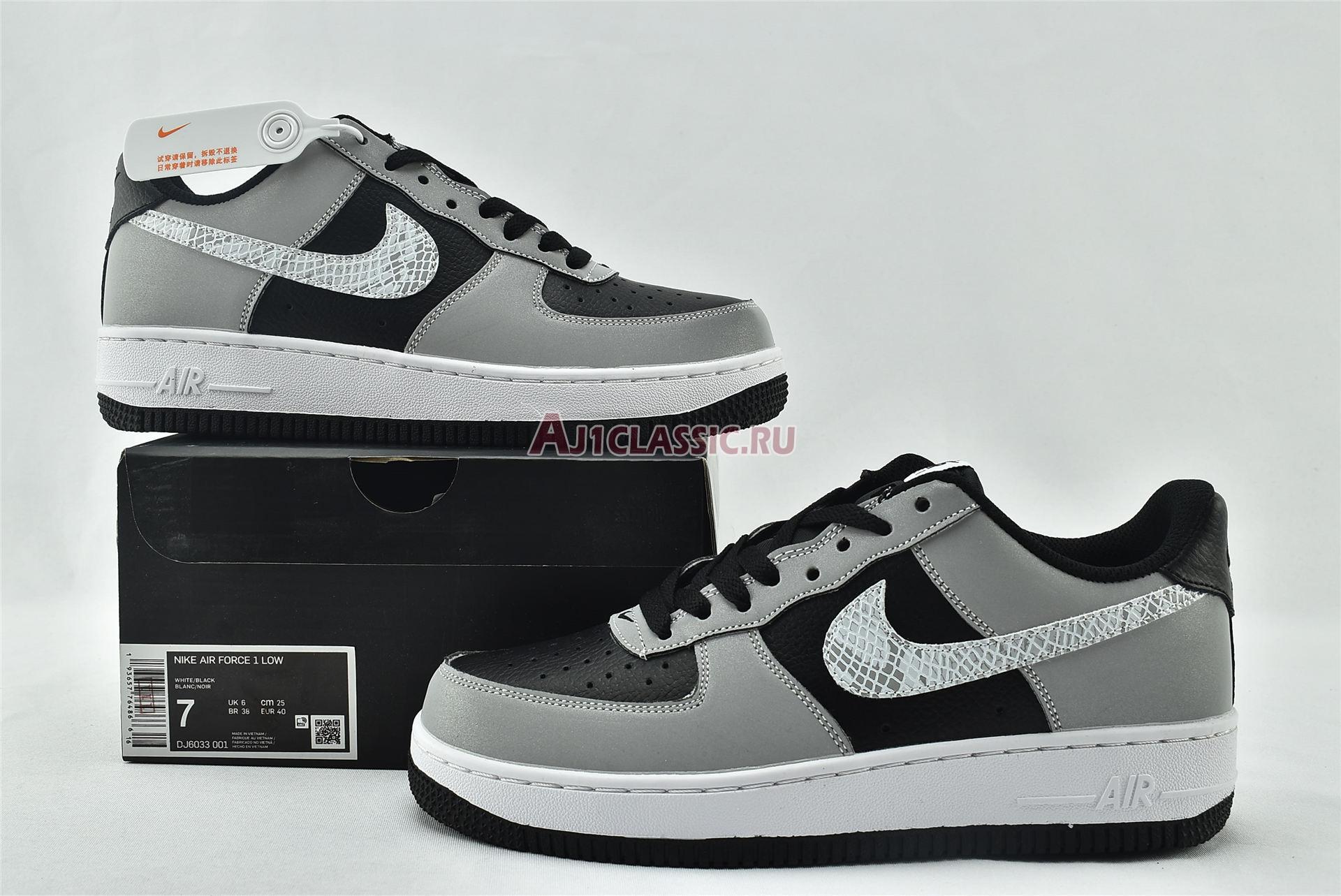 New Nike Air Force 1 Low "3M Snake 2021" DJ6033-001 Shoes