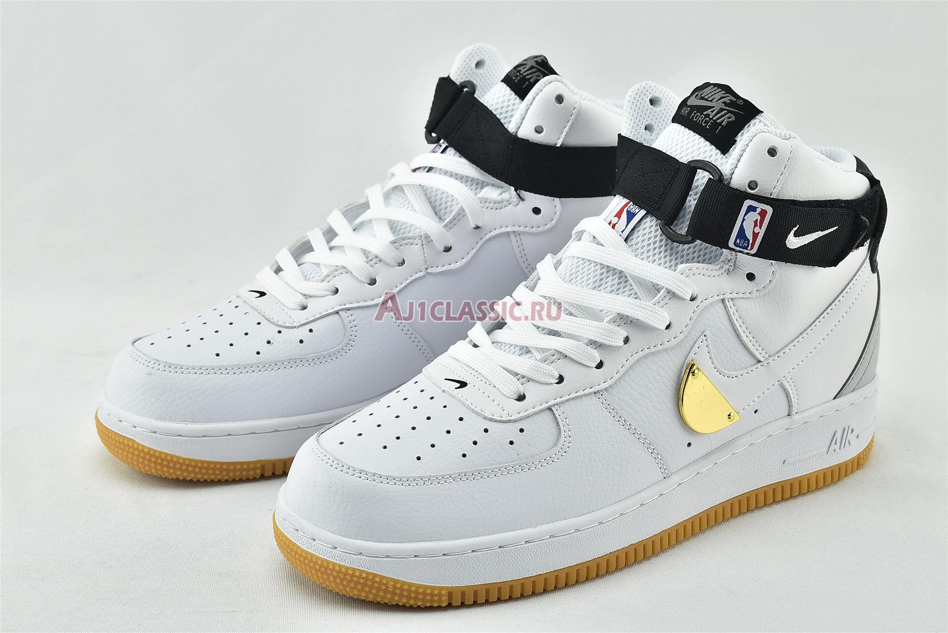 New NBA x Air Force 1 High 07 LV8 "White" CT2306-100 Shoes