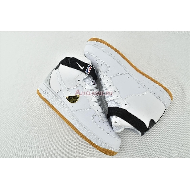 NBA x Air Force 1 High 07 LV8 White CT2306-100 White/White/Pure Platinum Sneakers