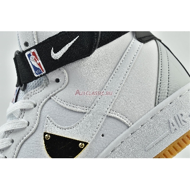 NBA x Air Force 1 High 07 LV8 White CT2306-100 White/White/Pure Platinum Sneakers