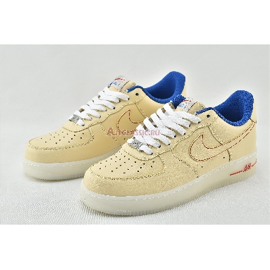 Nike Air Force 1 Low 07 LV8 Ice Sole DH0928-800 Guava Ice/Guava Ice/Game Royal Mens Womens Shoes