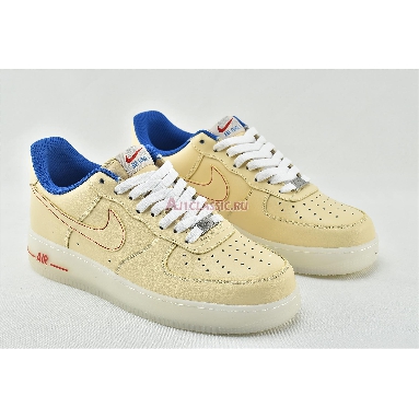 Nike Air Force 1 Low 07 LV8 Ice Sole DH0928-800 Guava Ice/Guava Ice/Game Royal Mens Womens Shoes