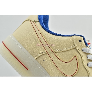 Nike Air Force 1 Low 07 LV8 Ice Sole DH0928-800 Guava Ice/Guava Ice/Game Royal Mens Womens Shoes