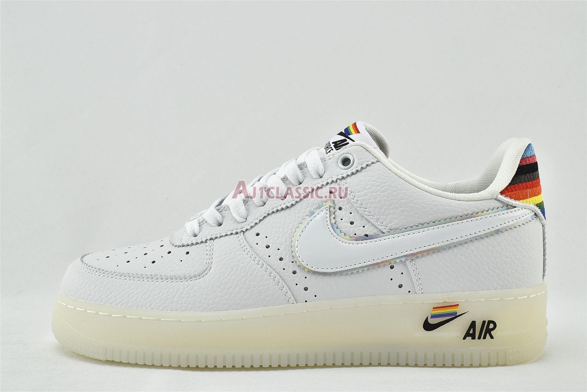 New Nike Air Force 1 Low "BeTrue" CV0258-100 Shoes