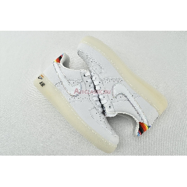 Nike Air Force 1 Low BeTrue CV0258-100 White/Multi-Color/White Mens Womens Shoes