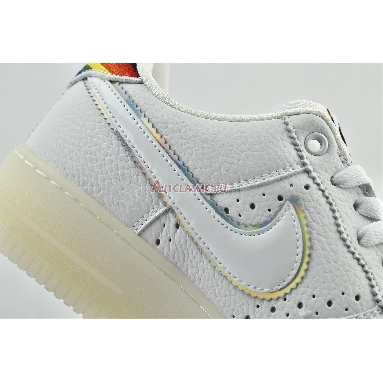 Nike Air Force 1 Low BeTrue CV0258-100 White/Multi-Color/White Mens Womens Shoes