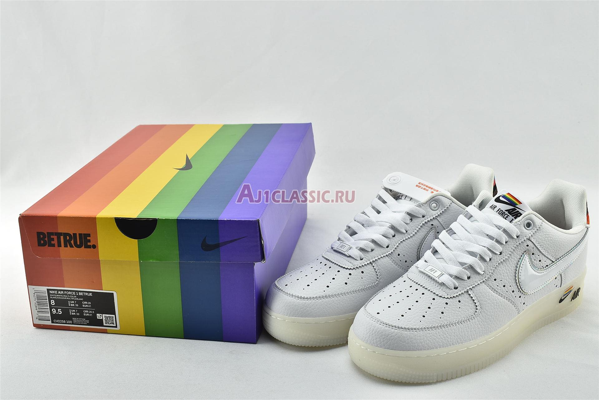 New Nike Air Force 1 Low "BeTrue" CV0258-100 Shoes