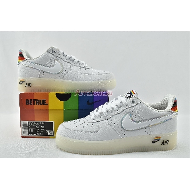 Nike Air Force 1 Low BeTrue CV0258-100 White/Multi-Color/White Mens Womens Shoes