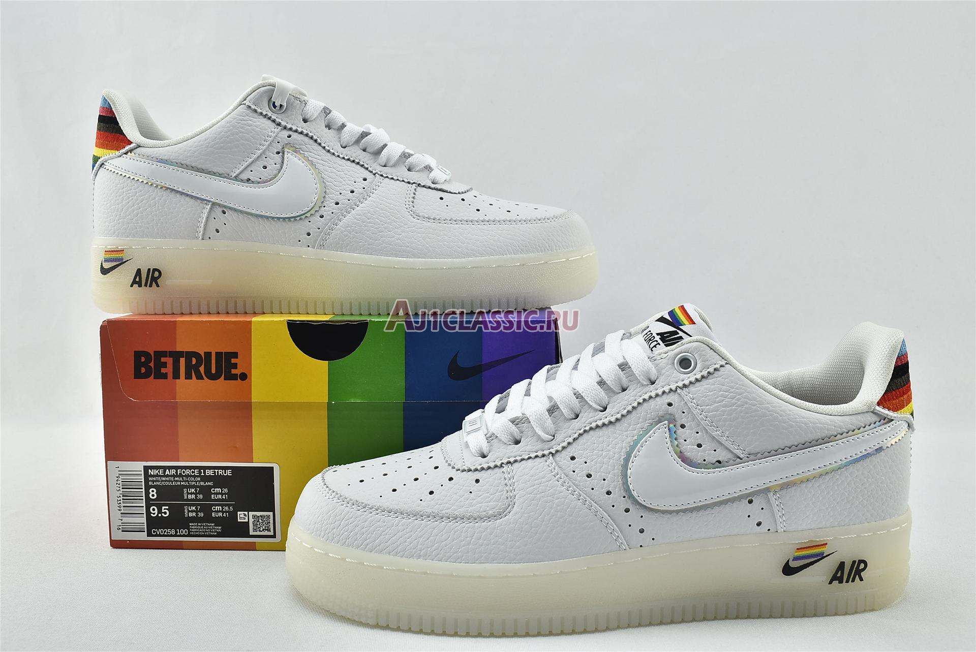 New Nike Air Force 1 Low "BeTrue" CV0258-100 Shoes