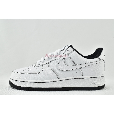 Nike Air Force 1 Low 07 Contrast Stitch CV1724-104 White/Black-White Sneakers