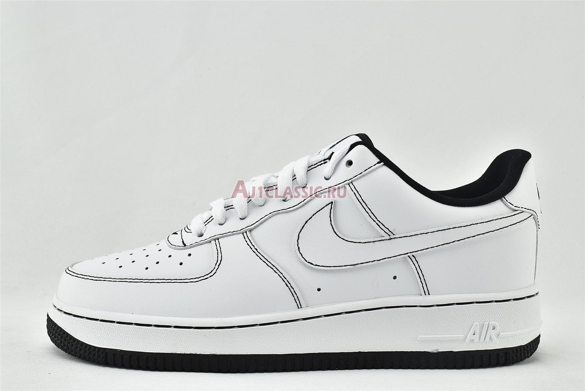 New Nike Air Force 1 Low 07 "Contrast Stitch" CV1724-104 Shoes