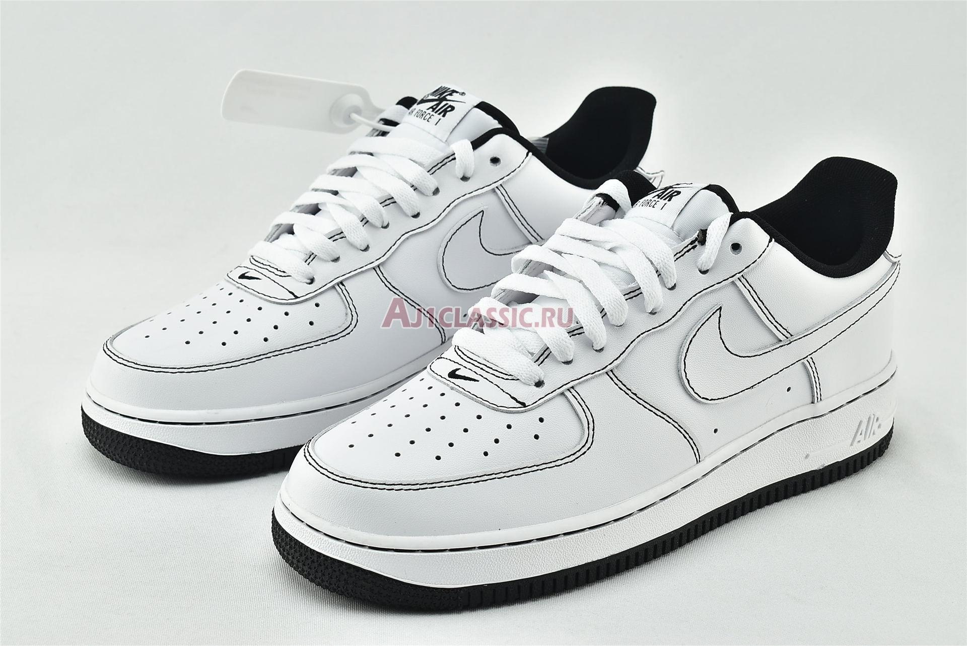 New Nike Air Force 1 Low 07 "Contrast Stitch" CV1724-104 Shoes